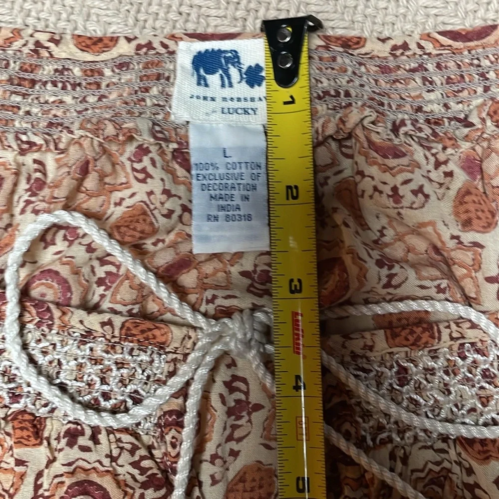 Lucky Brand long sleeve blouse SIZE Large…I do love and take offers! - Picture 6 of 13
